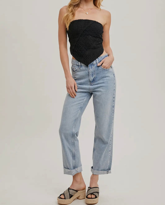Lola Lace Bandana Top