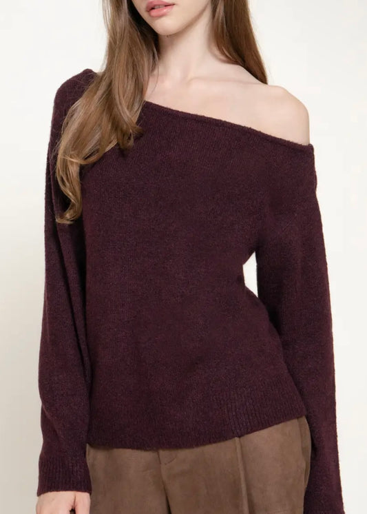 Anita Asymmetrical Sweater