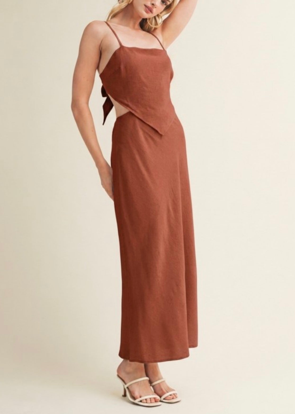 Allie Scarf Style Top Dress