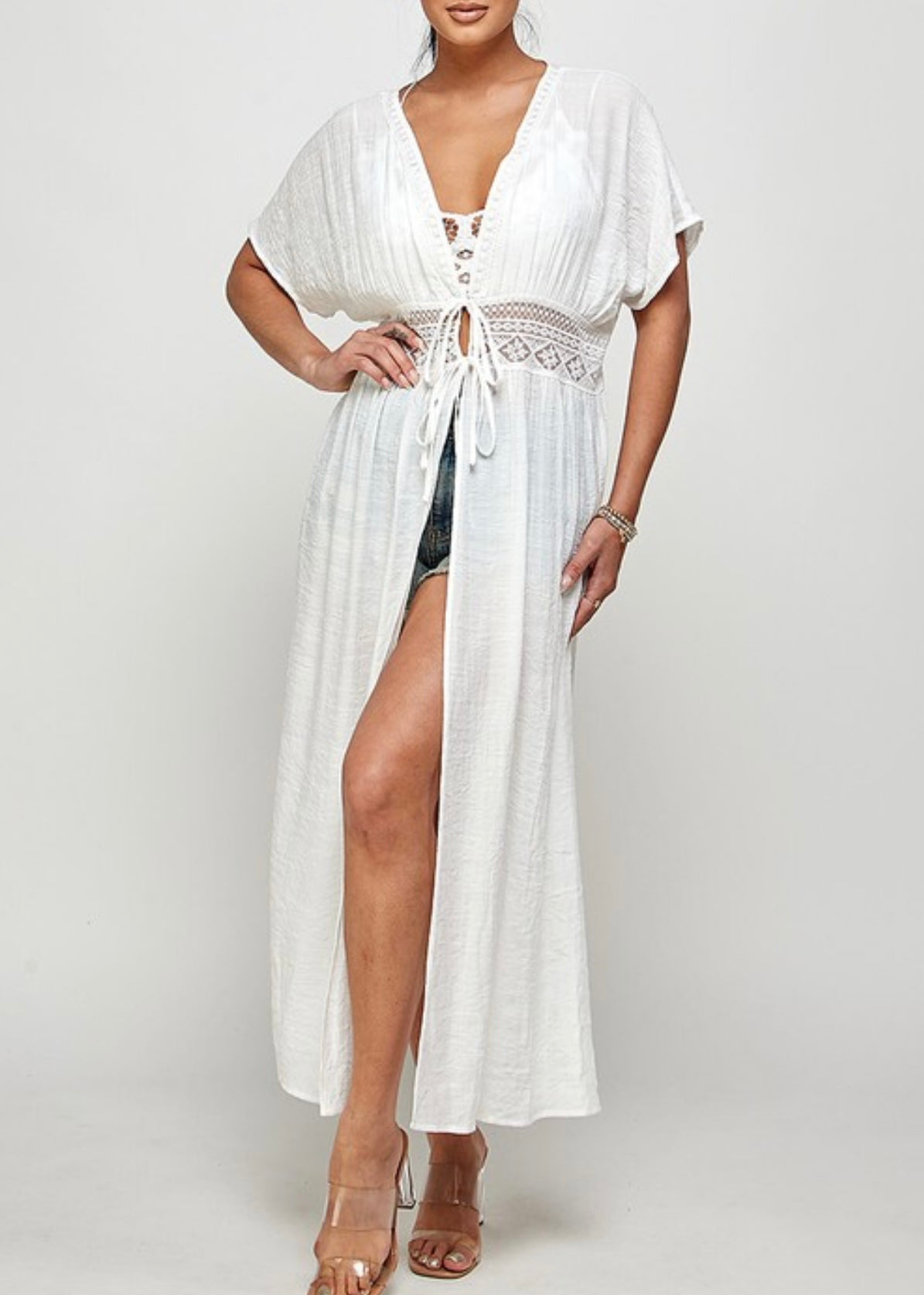 Sun Tide Maxi Cardigan