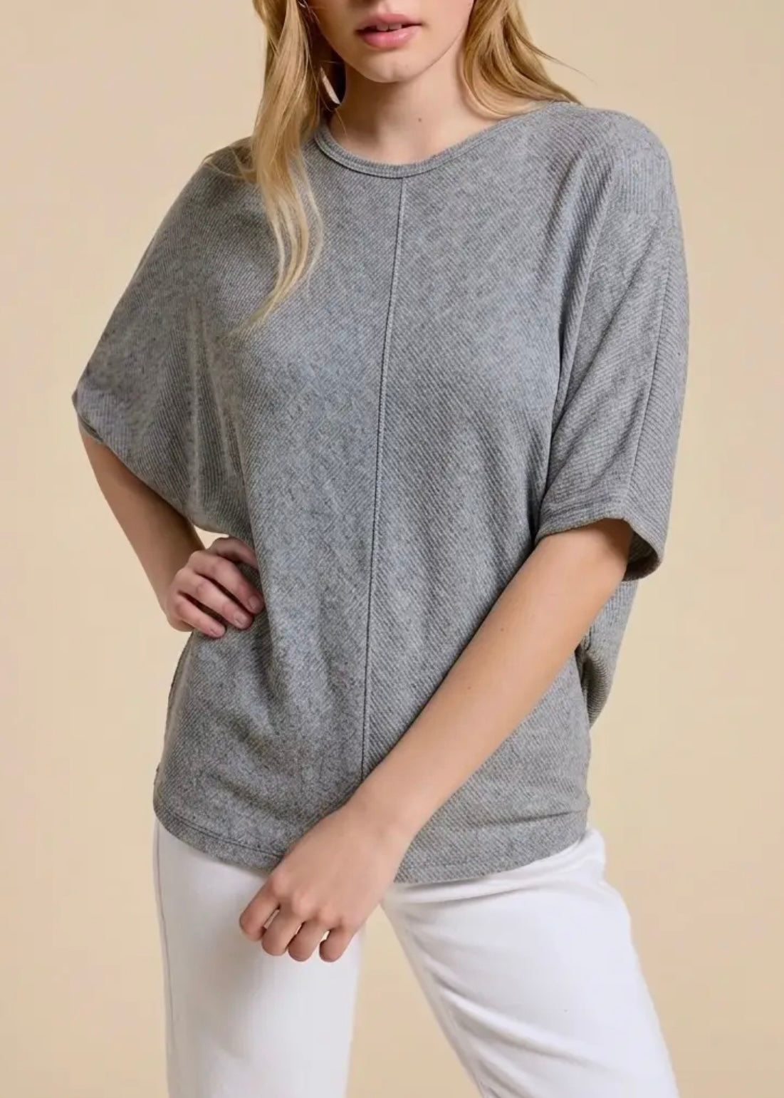 Arabelle Centerline Dolman Top