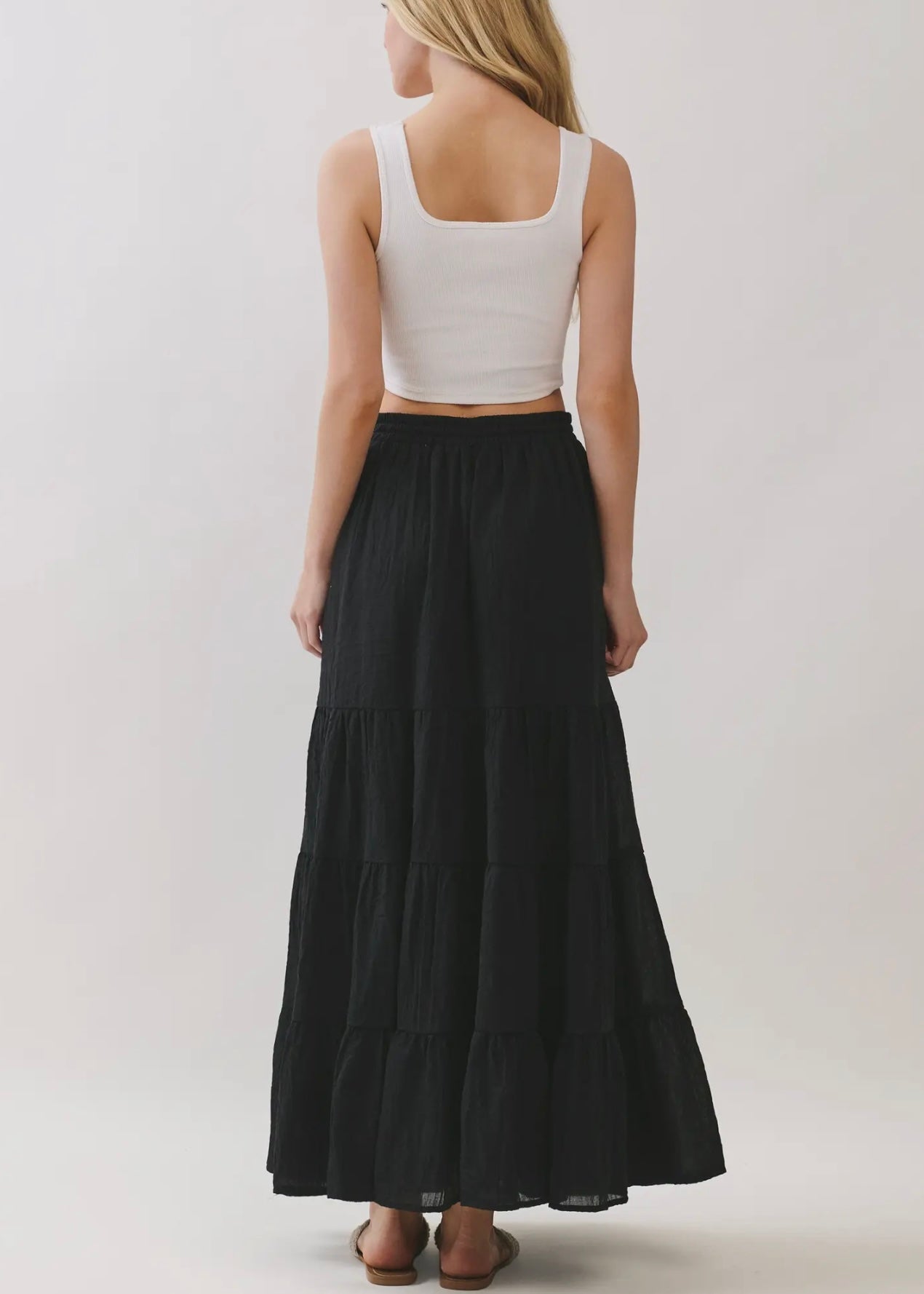 Araceli Tiered Maxi Skirt