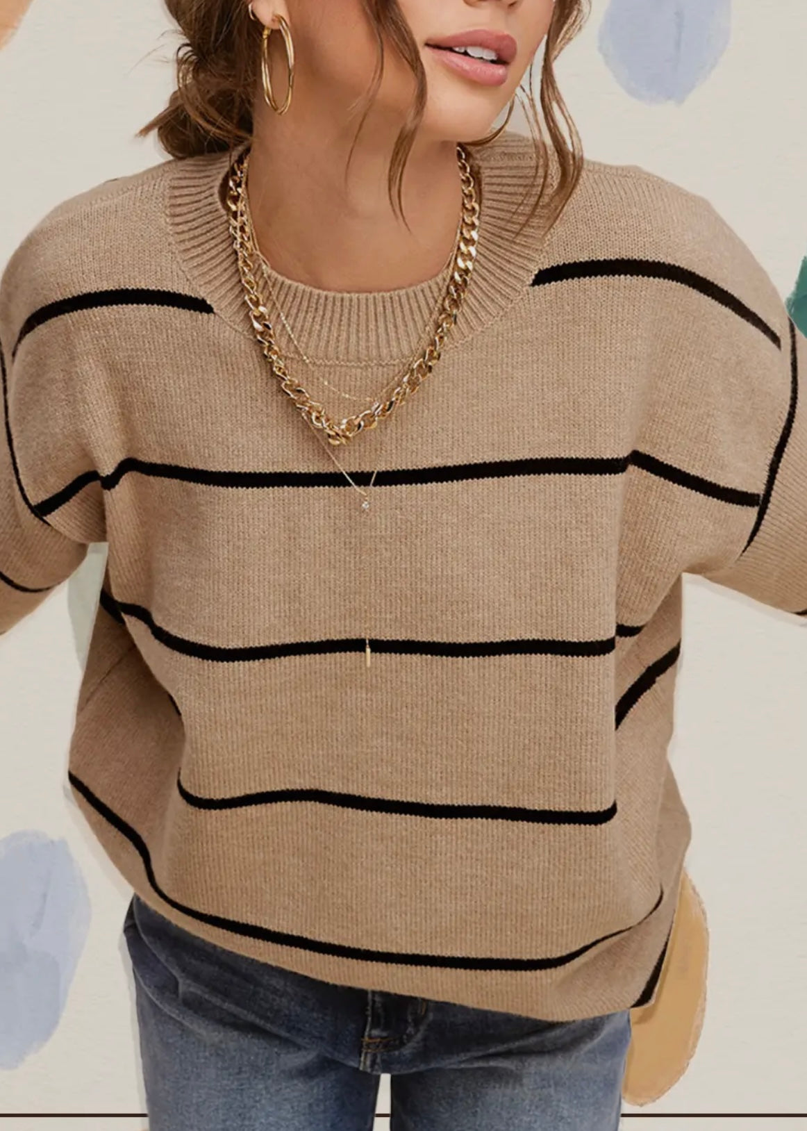 Morgan Striped Sweater