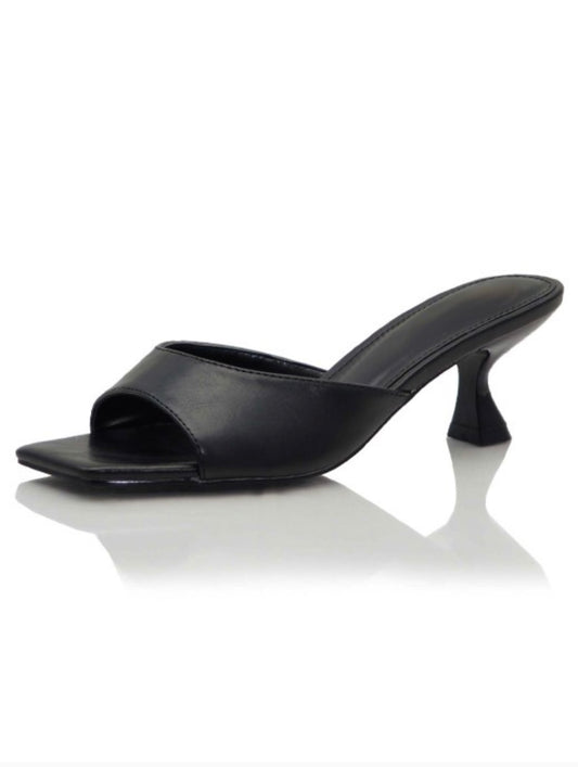 Kitten Heel Mule