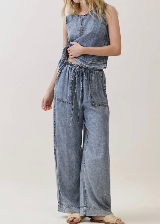 Yesenia Tencel Washed Pants