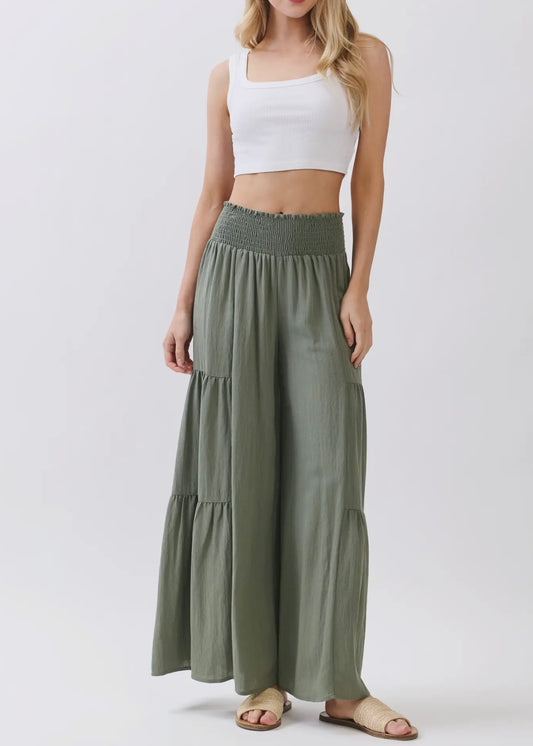 Teagan Wide Leg Flowy Pants