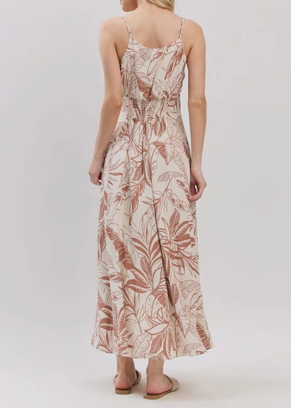 Fun in The Sun Printed Maxi Dress
