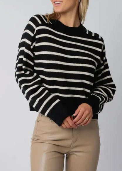 Timeless Striped Sweater