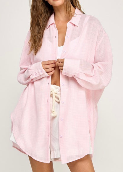 Estelle Button Down Oversized Shirt