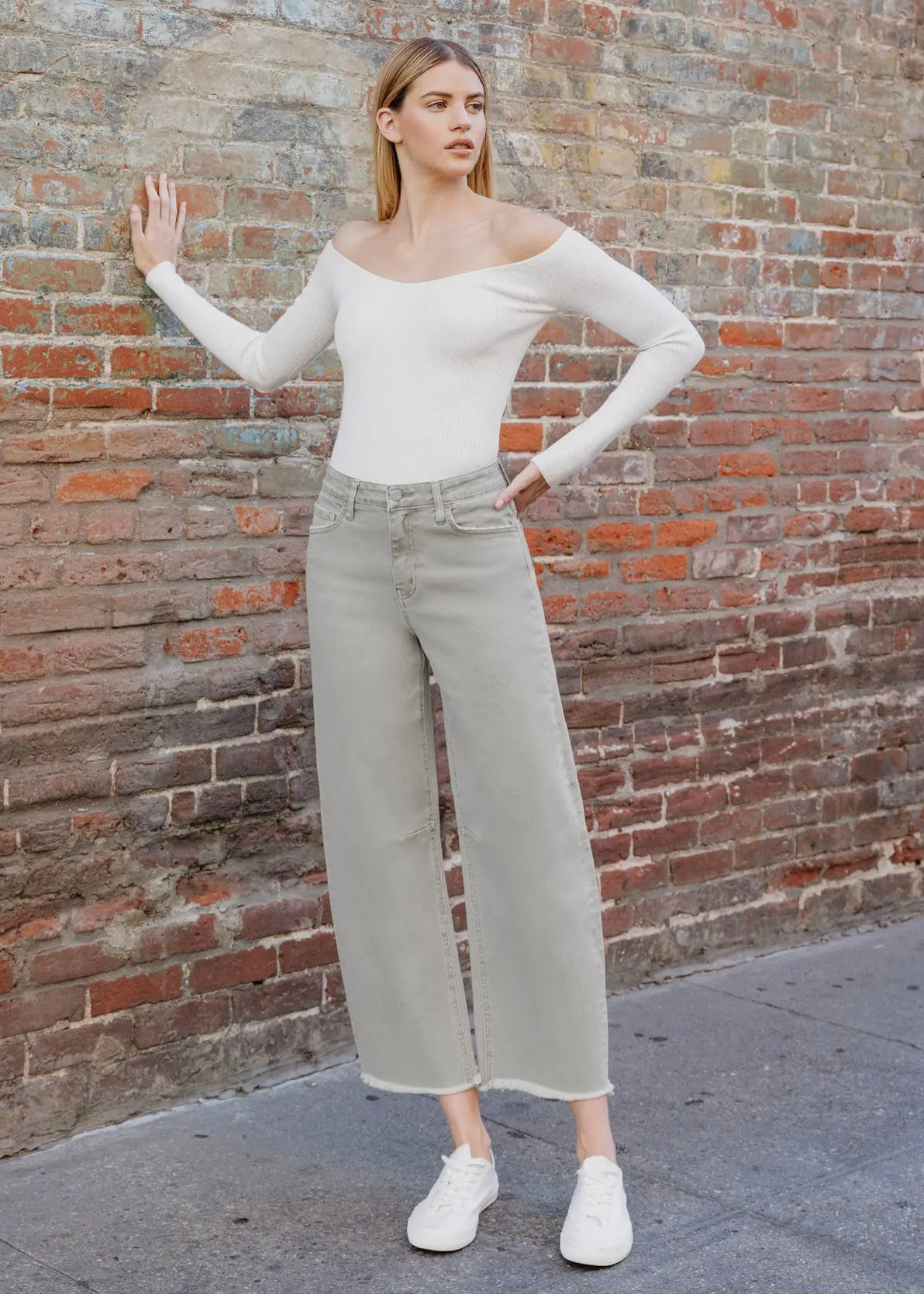 Kate Super High Wide Barrel Jean