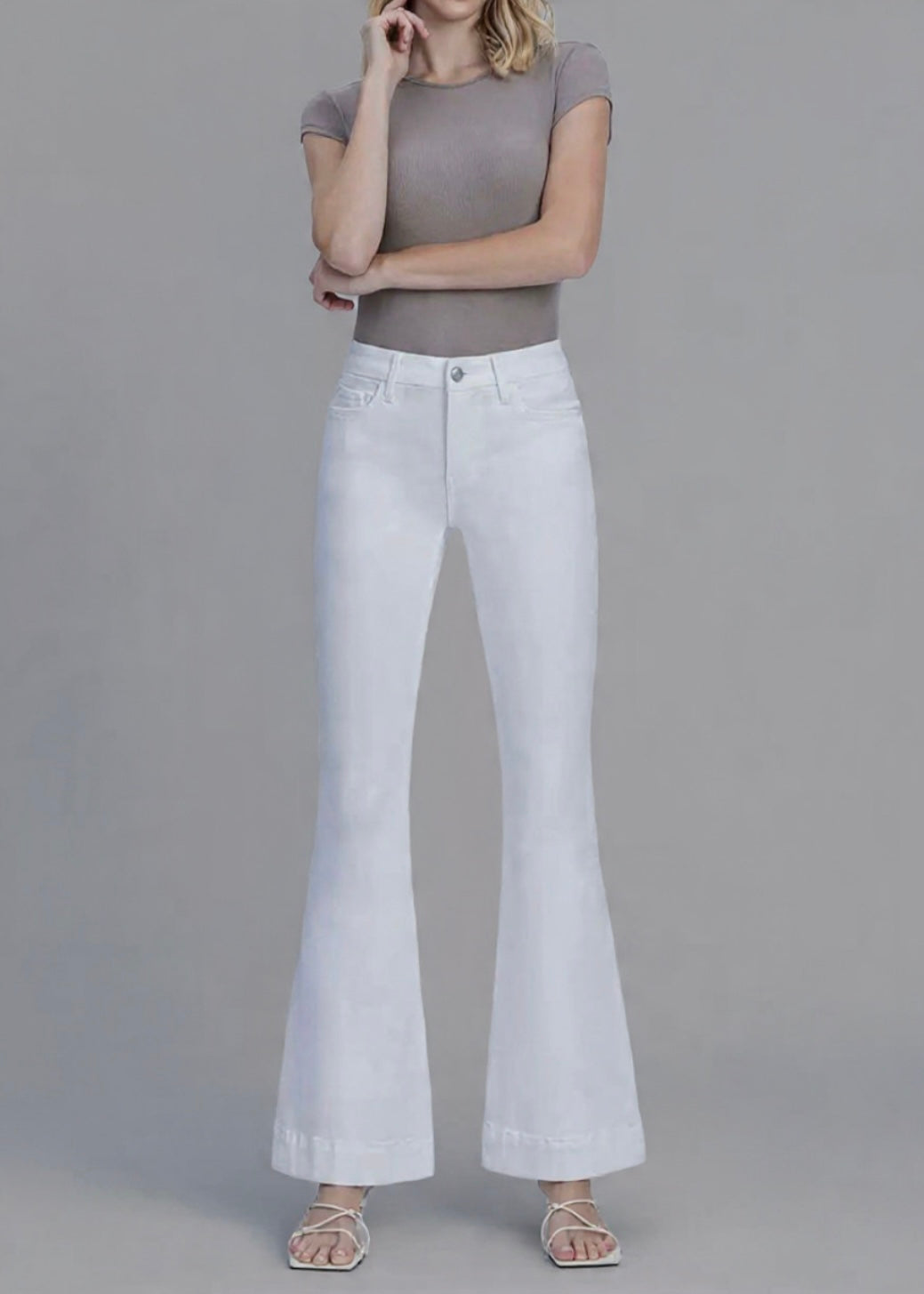 Johanna Mid Rise Flare Jean