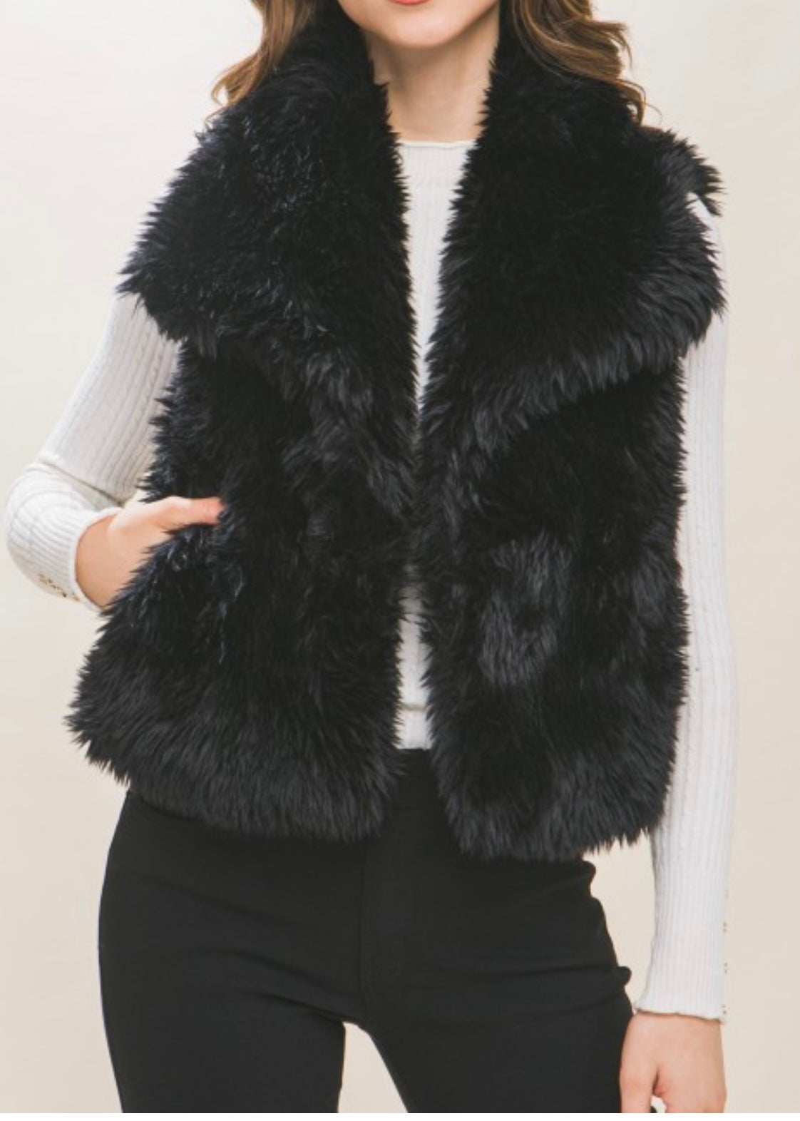 Amaya Faux Fur Vest