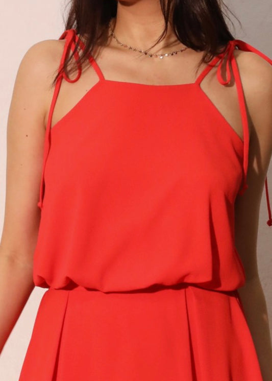 Rosabelle Tie Shoulder Top