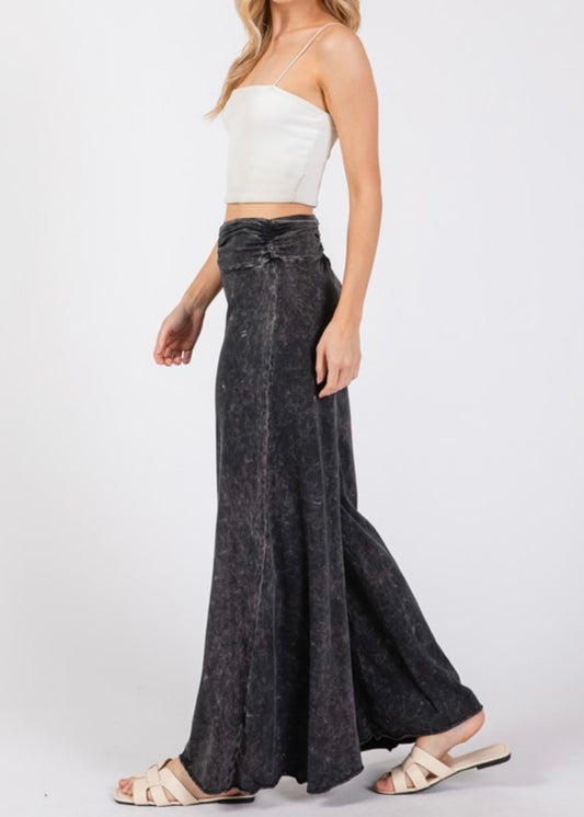 Crystelle Mineral Wide Leg Pants