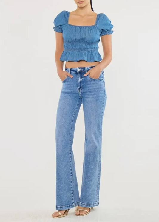 Ashland High Rise Wide Flare