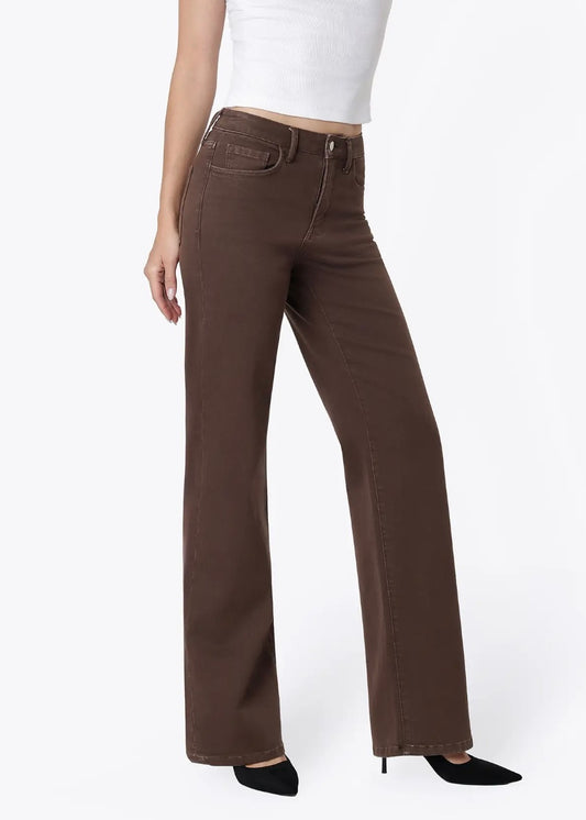 Aileeah High Rise Slim Wide Jean