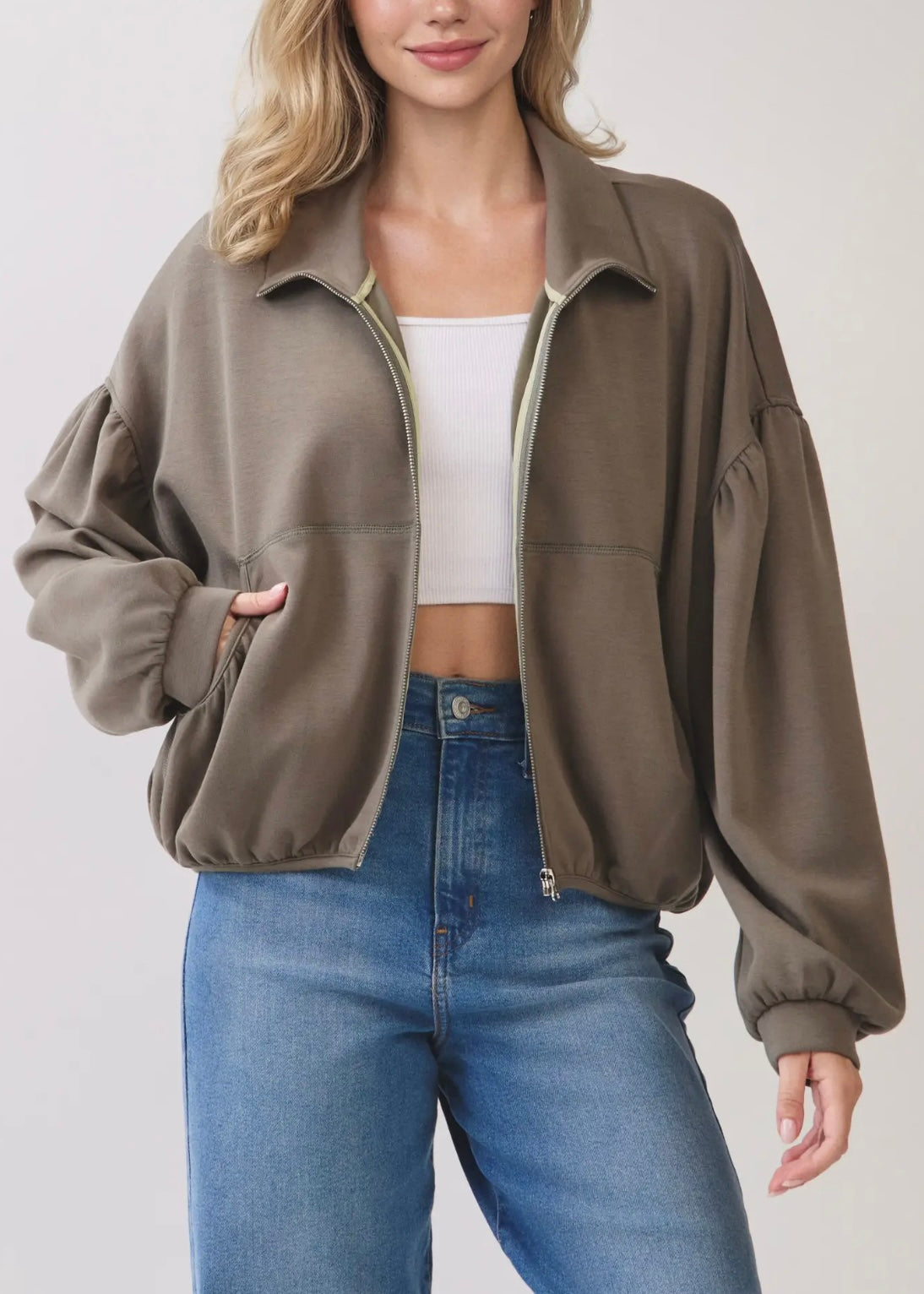 Kianna Zip-Up Jacket