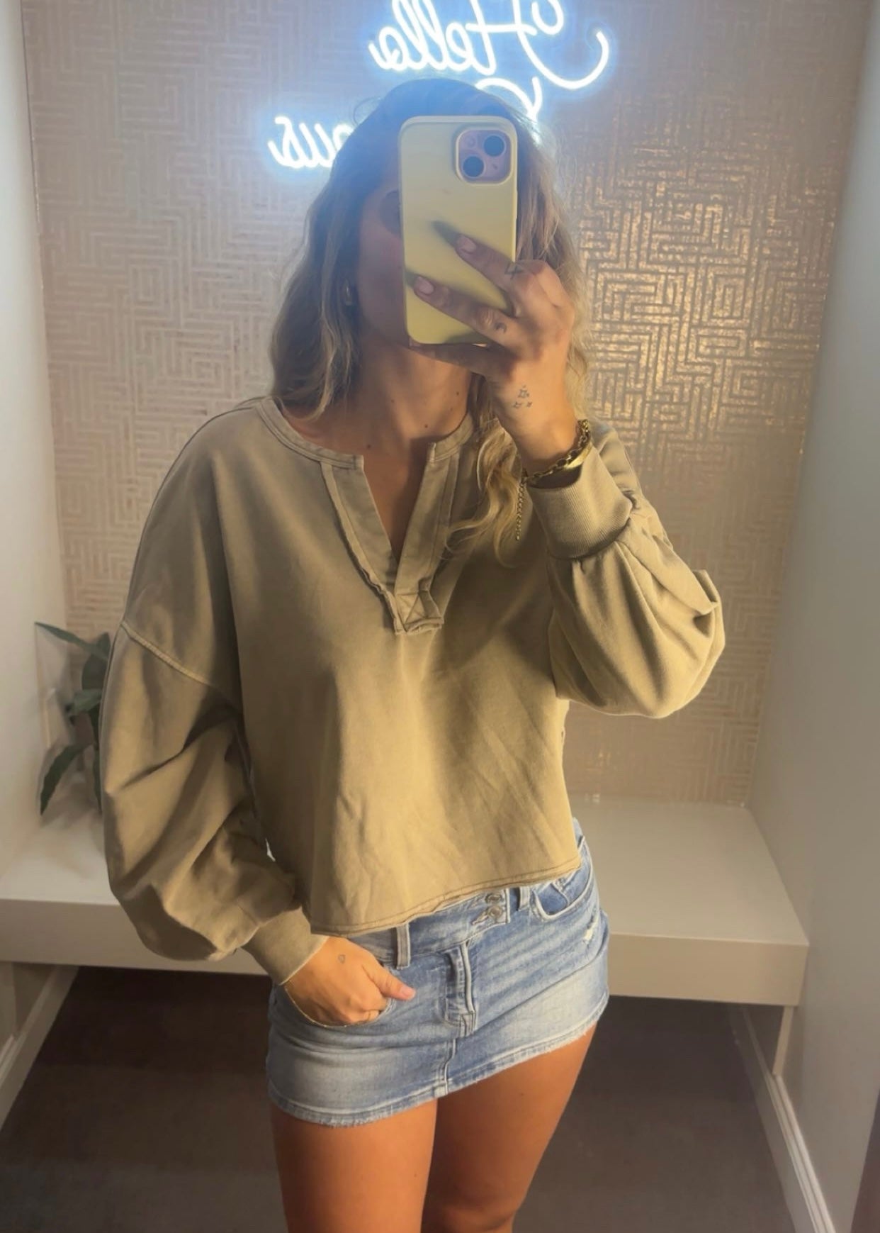 Slow Season Boxy Long Sleeve