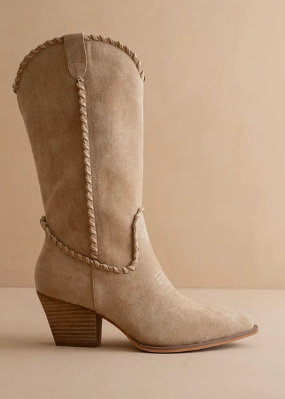 Lainey Whipstitch Western Cowboy Boot