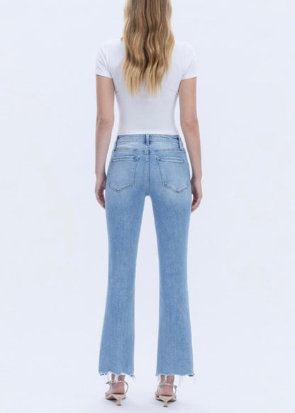 Lillia High Rise Kick Flare Jeans