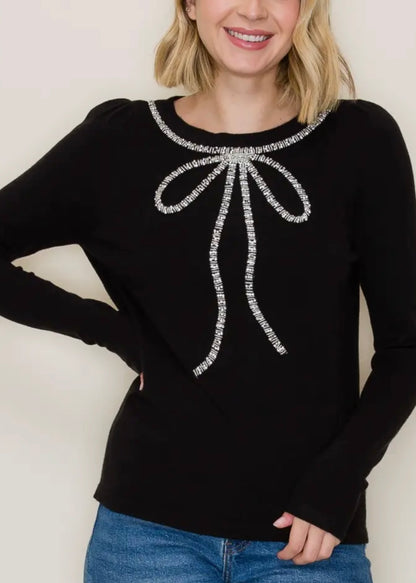 Wrapped in A Bow Sweater