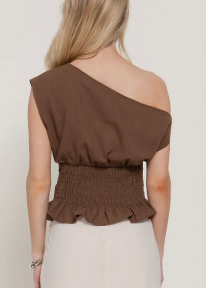 Mandie Asymmetrical Top