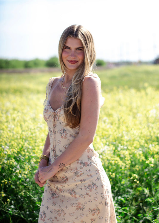 Chiara Floral Midi Dress