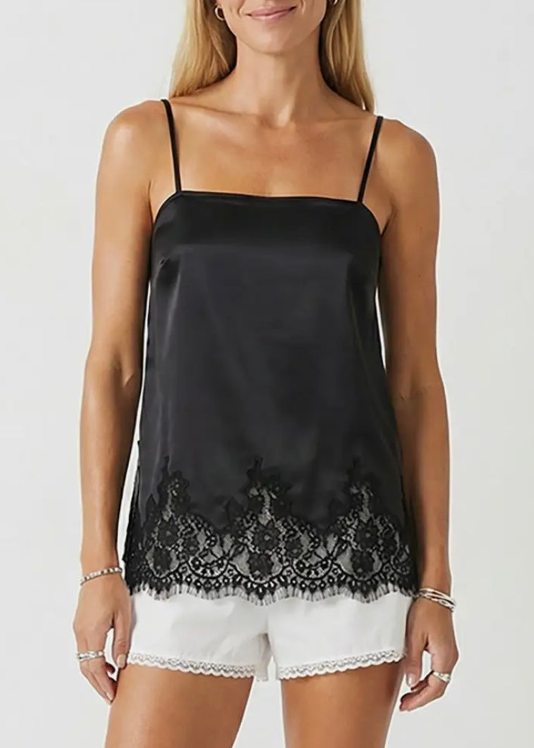 Deserae Lace Trim Cami