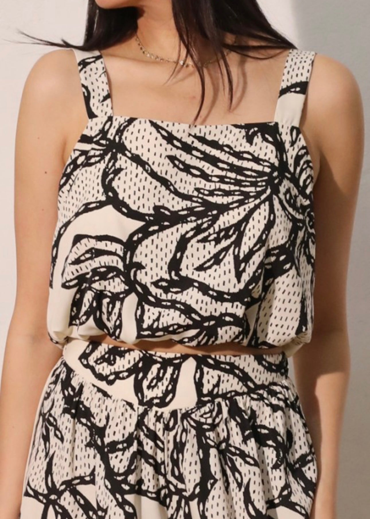 Laurie Chantilly Print Top