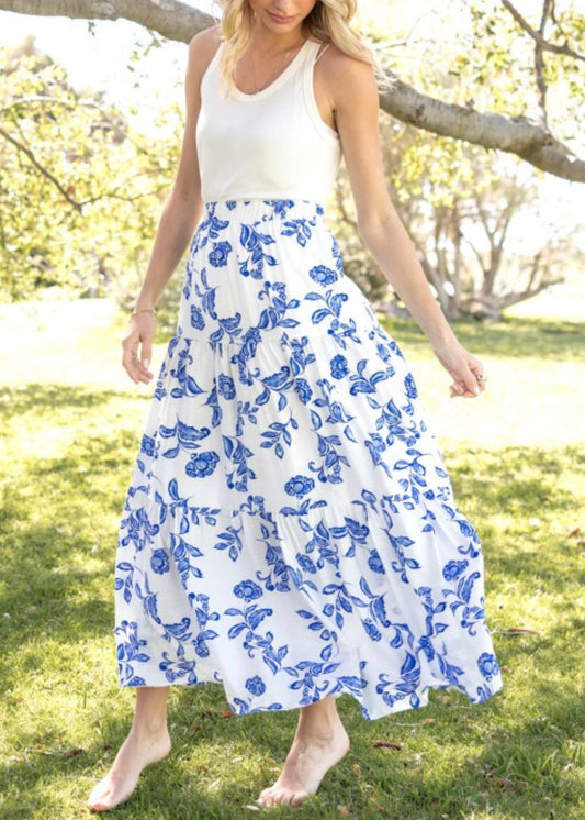 Patricia Floral Maxi Skirt