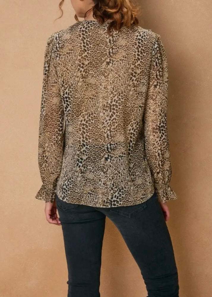 Raylan Frilly Chiffon Blouse