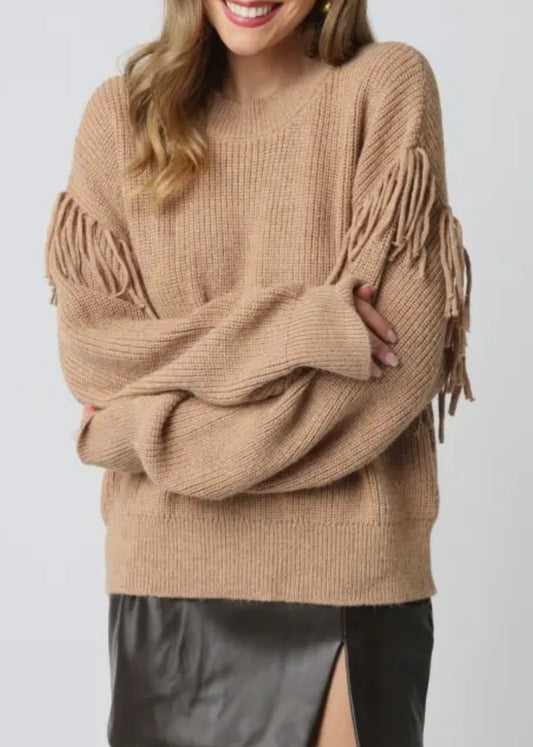 Karlie Knit Sweater Top