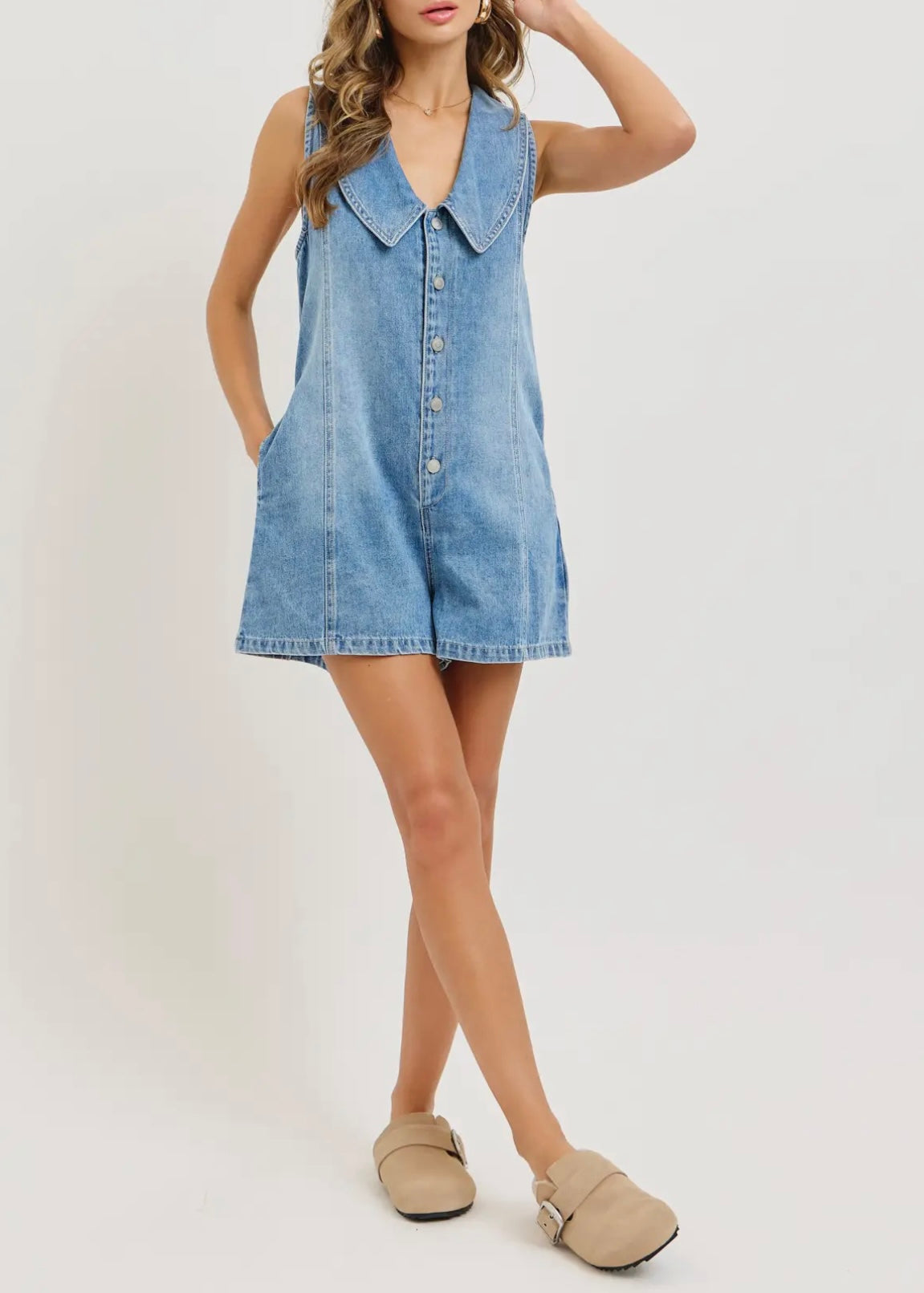 Casual Days Denim Romper
