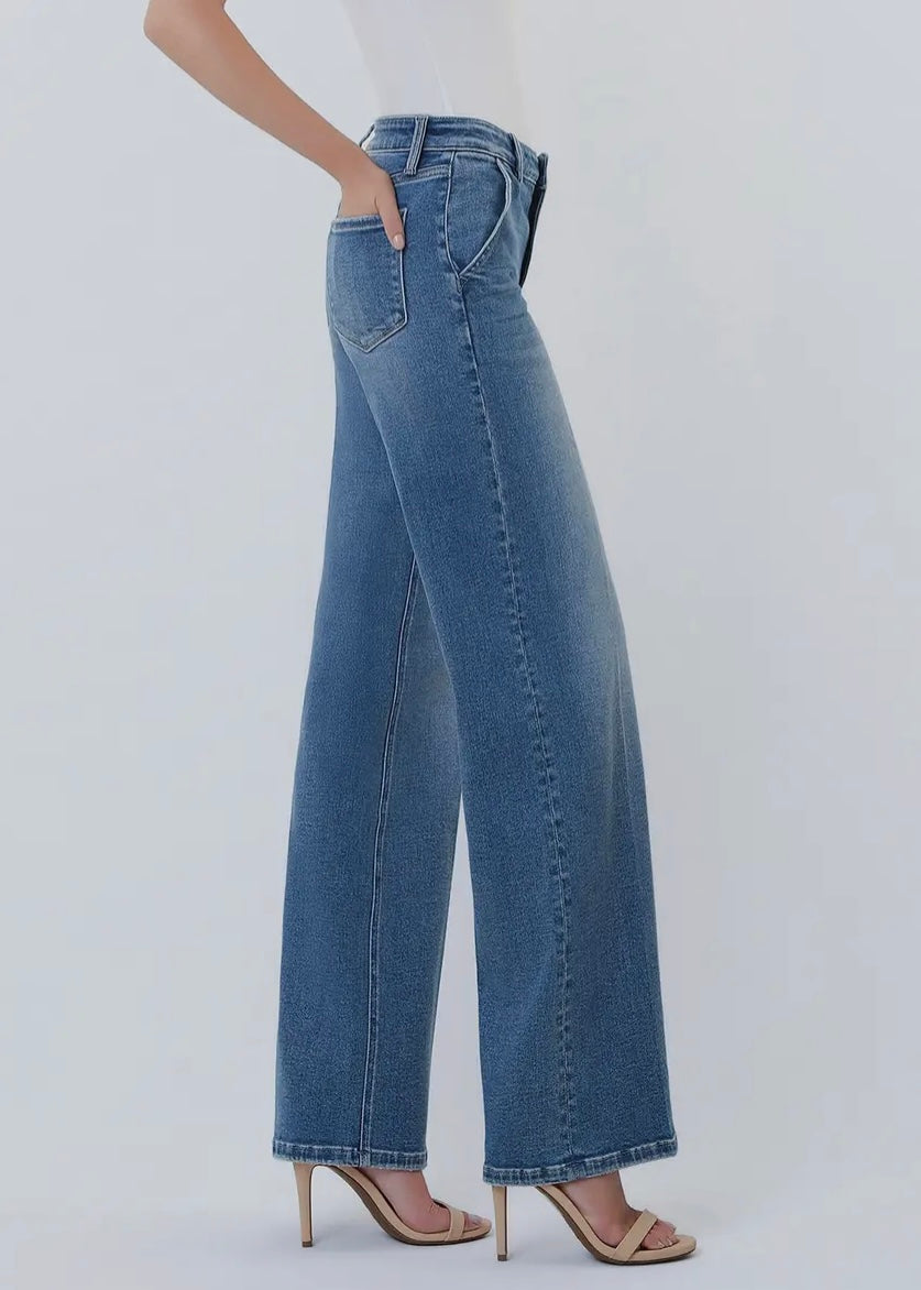 Wide Leg Trouser Jeans
