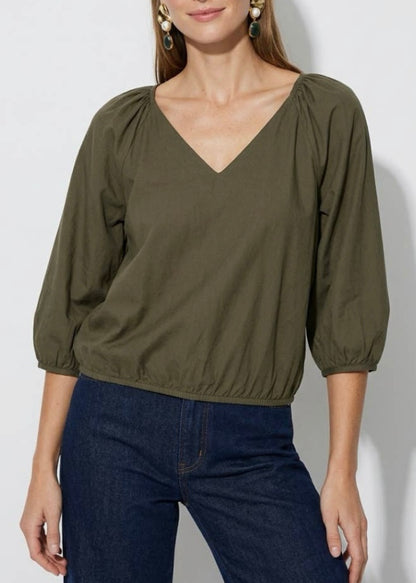 Valentina Puff Sleeve Blouse