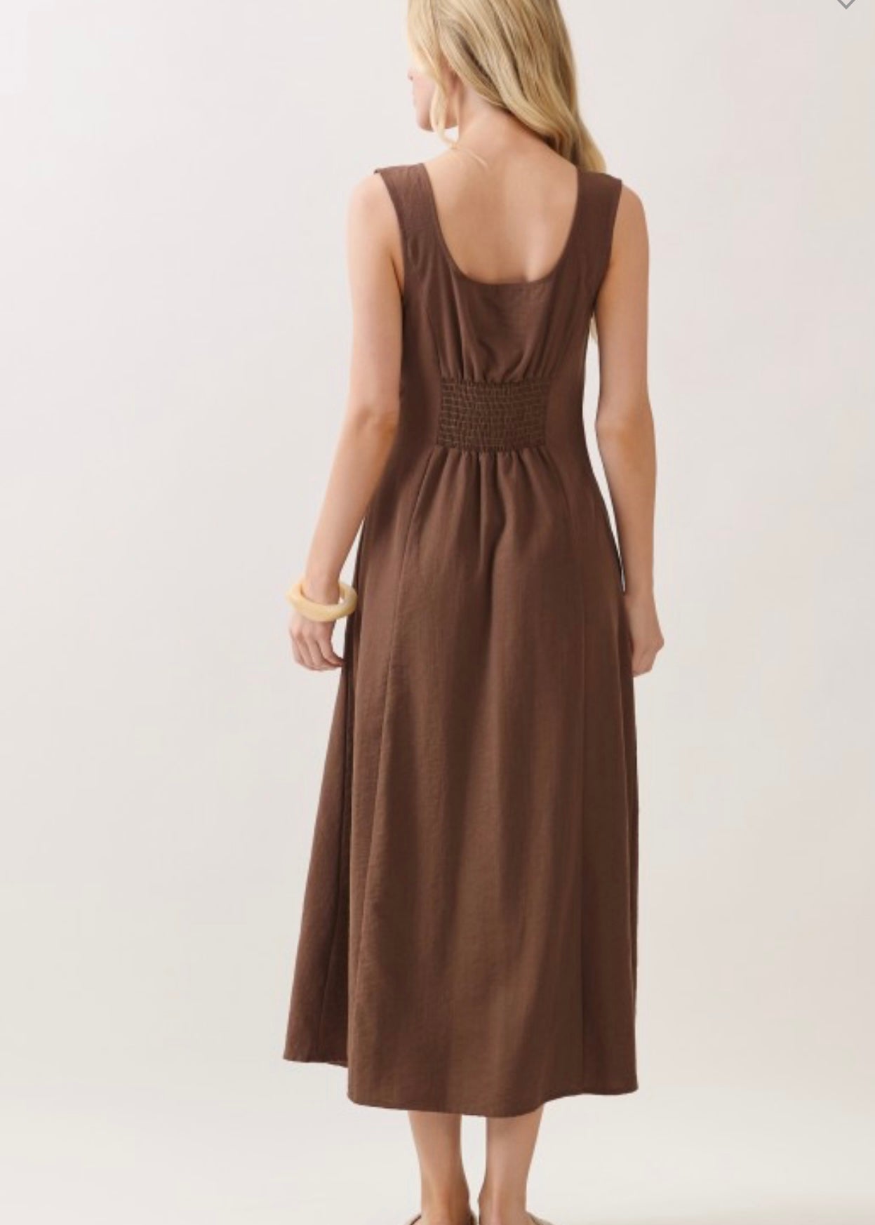 Wrenley Button Down Midi Dress