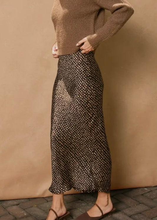 Social Gathering Midi Skirt