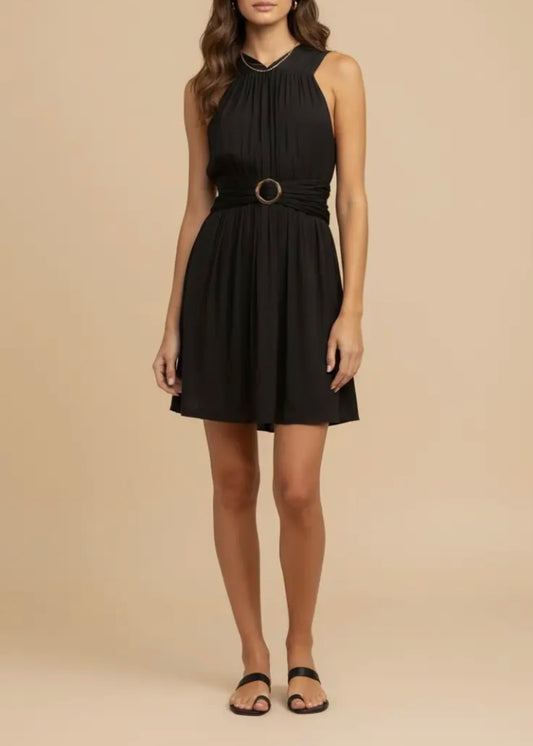 Lielle High Neck Mini Dress