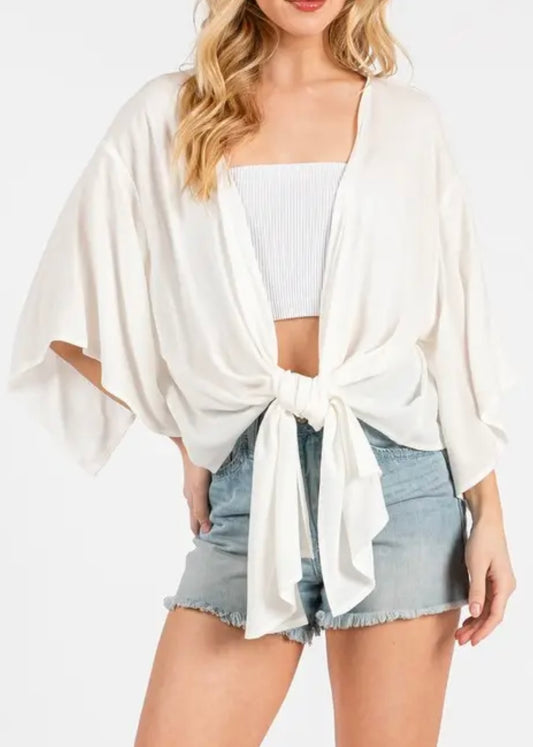 Ella Tie Front Top