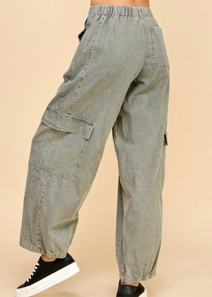Hayden Wide Leg Cargo Pants