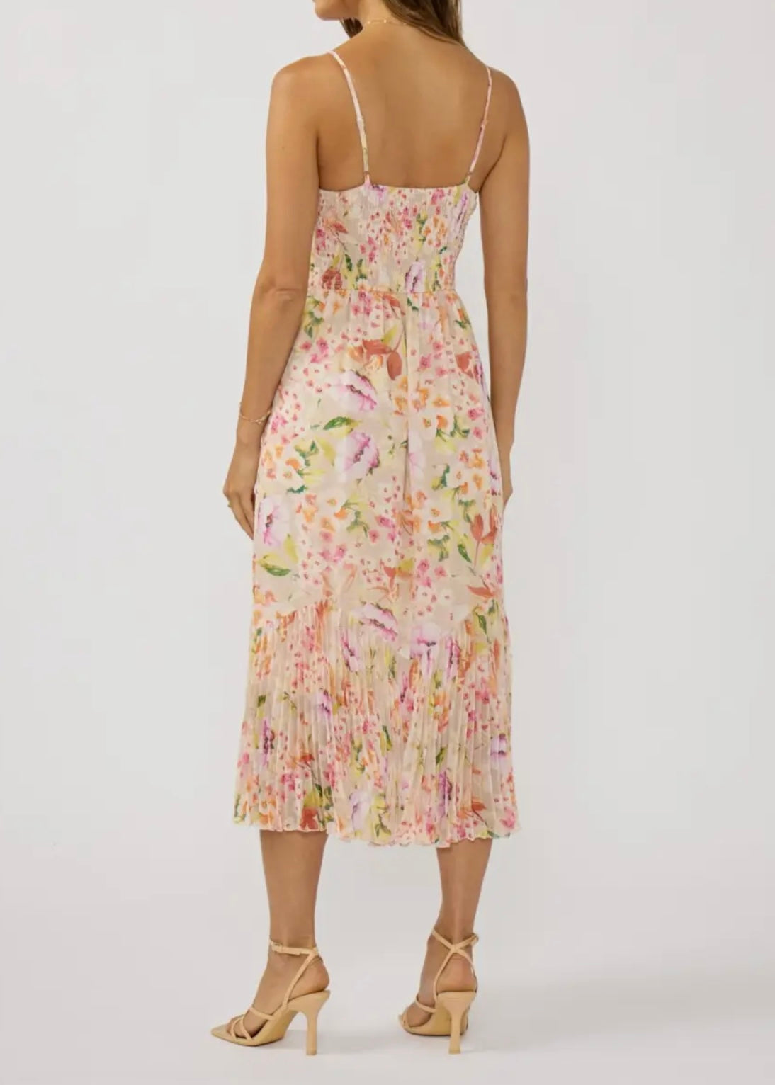 Garden Key Midi Dress