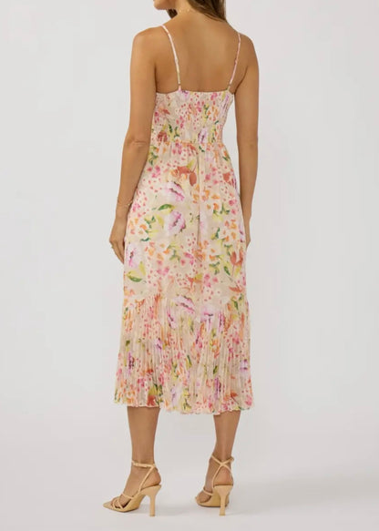 Garden Key Midi Dress