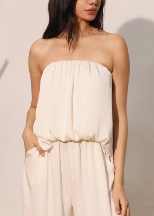 Kimmie Strapless Bubble Top