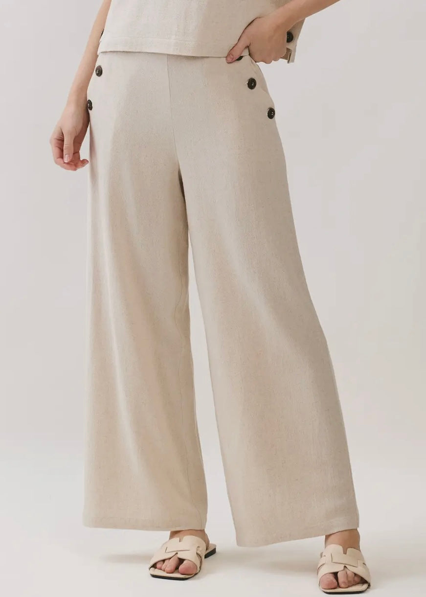 Lianne Button Detail Pant