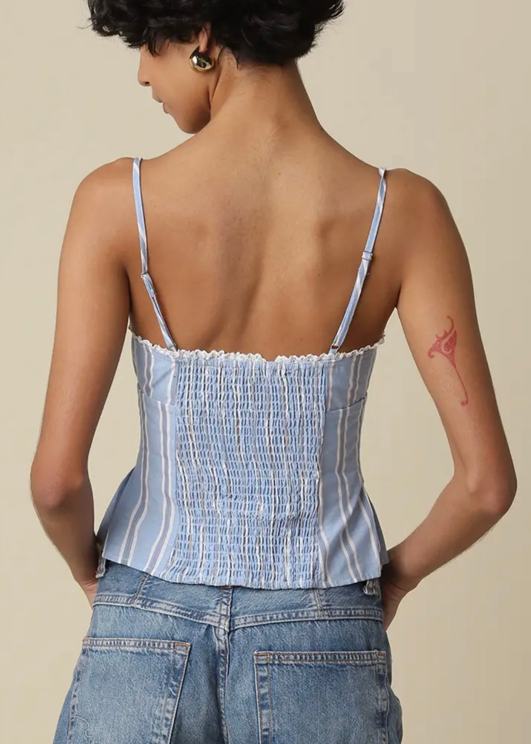 Pippa Pinstripe Cami