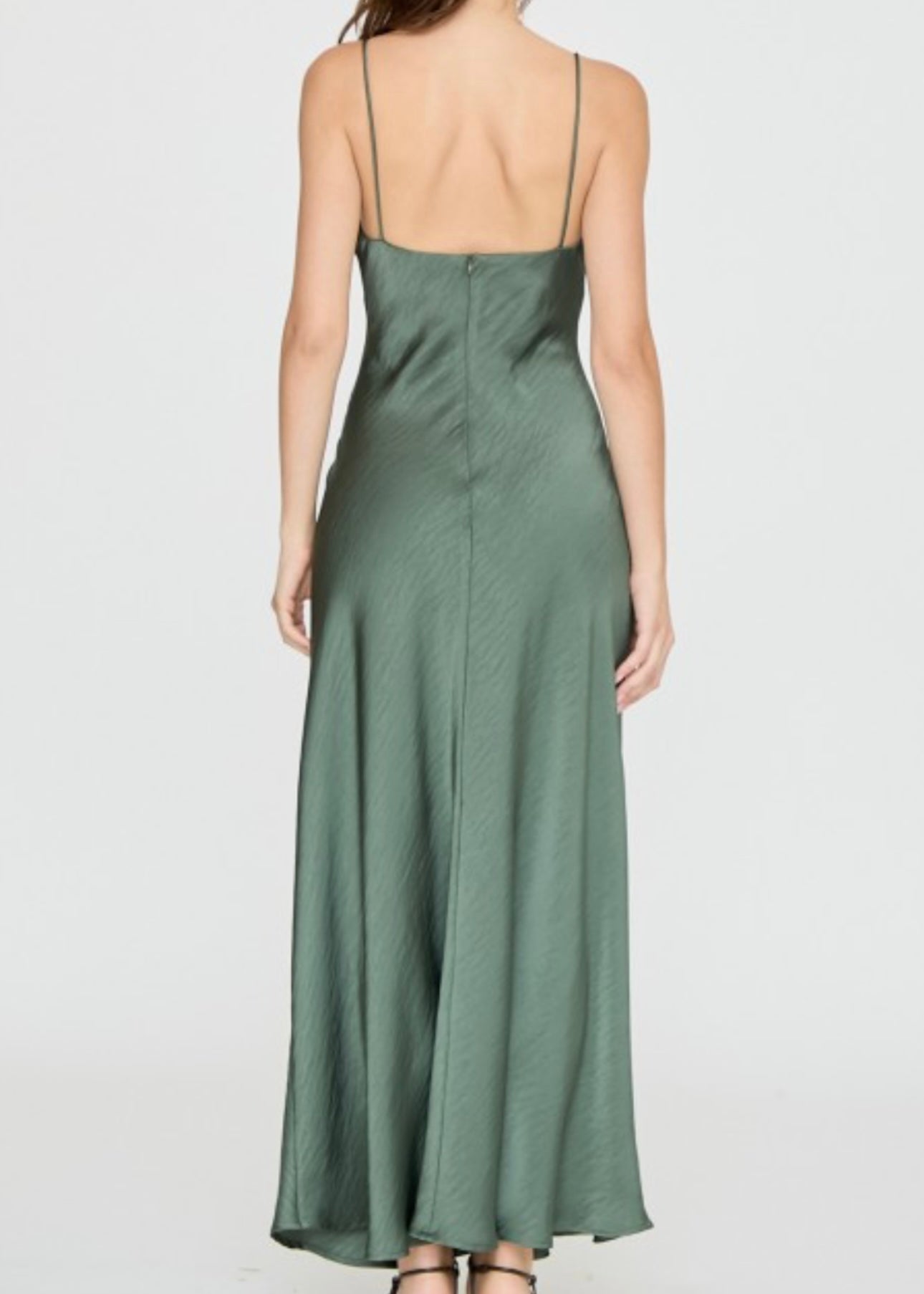 Haylee Satin Maxi Dress