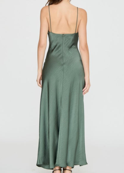 Haylee Satin Maxi Dress