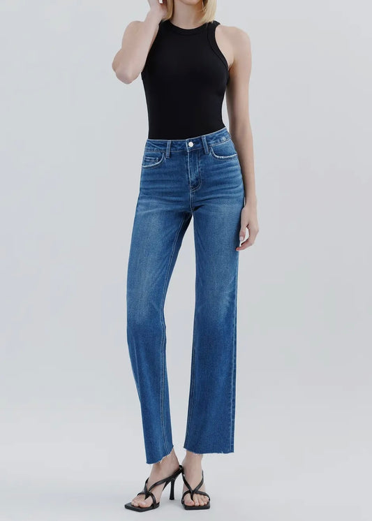 Ciela High Rise Straight Jeans