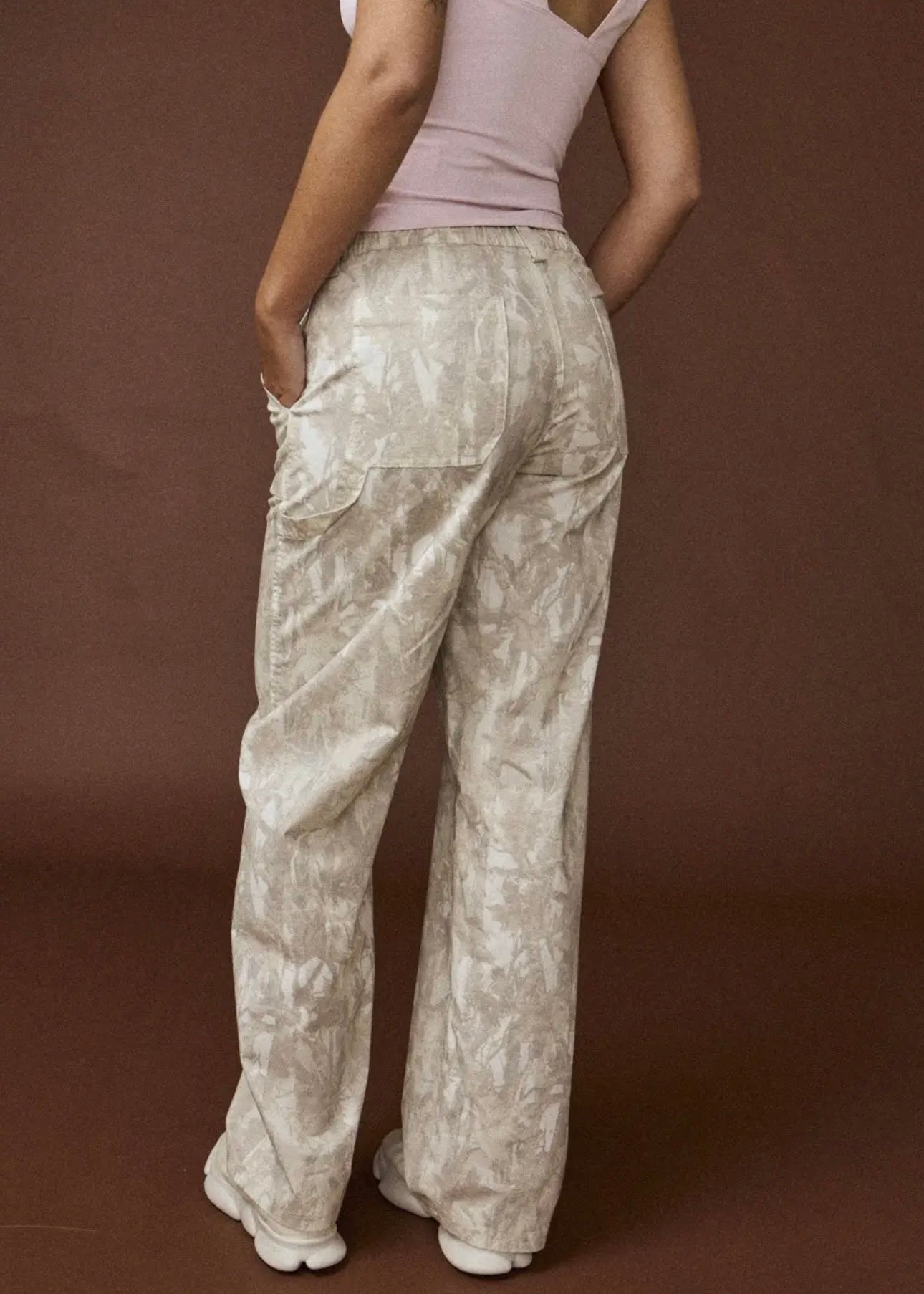 Becca Camouflage Utility Cargo Pants