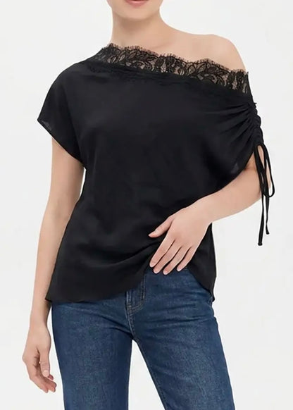 Everlie Draped Off The Shoulder Top